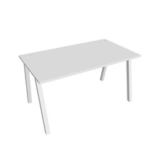 HOBIS kancelársky stôl rovný - US A 1400, biela - 2