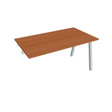 HOBIS prídavný kancelársky stôl rovný - US A 1400 R, čerešňa