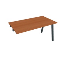 HOBIS prídavný kancelársky stôl rovný - US A 1400 R, čerešňa - 1
