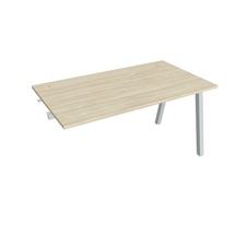 HOBIS prídavný kancelársky stôl rovný - US A 1400 R, agát