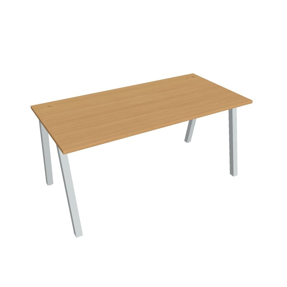 HOBIS kancelársky stôl rovný - US A 1600, buk