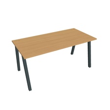HOBIS kancelársky stôl rovný - US A 1600, buk - 1