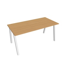 HOBIS kancelársky stôl rovný - US A 1600, buk - 2