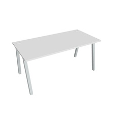 HOBIS kancelársky stôl rovný - US A 1600, biela