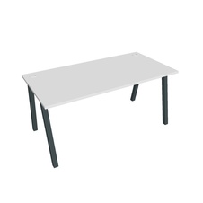 HOBIS kancelársky stôl rovný - US A 1600, biela - 1