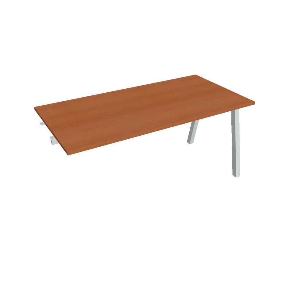 HOBIS prídavný kancelársky stôl rovný - US A 1600 R, čerešňa