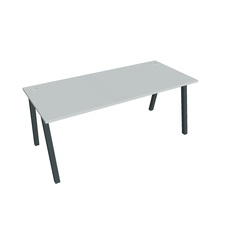 HOBIS kancelársky stôl rovný - US A 1800, šedá - 1