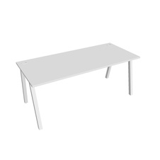 HOBIS kancelársky stôl rovný - US A 1800, biela - 2
