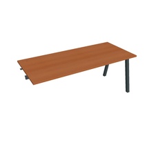 HOBIS prídavný kancelársky stôl rovný - US A 1800 R, čerešňa - 1
