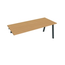 HOBIS prídavný kancelársky stôl rovný - US A 1800 R, buk - 1