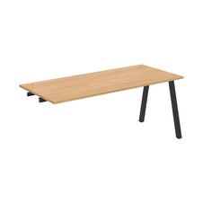 HOBIS prídavný kancelársky stôl rovný - US A 1800 R, dub - 1