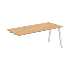HOBIS prídavný kancelársky stôl rovný - US A 1800 R, dub - 2