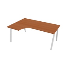 HOBIS kancelársky stôl tvarový, ergo pravý - UE A 1800 60 P, čerešňa - 2