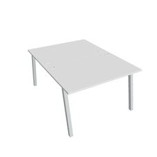 HOBIS kancelársky stôl zdvojený - USD A 1200, biela