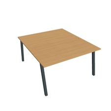 HOBIS kancelársky stôl zdvojený - USD A 1400, buk - 1