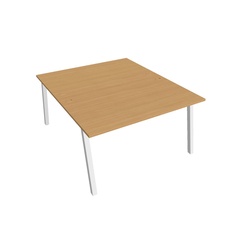 HOBIS kancelársky stôl zdvojený - USD A 1400, buk - 2