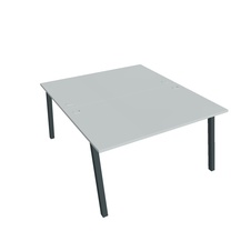 HOBIS kancelársky stôl zdvojený - USD A 1400, šedá - 1