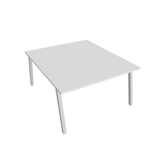 HOBIS kancelársky stôl zdvojený - USD A 1400, biela