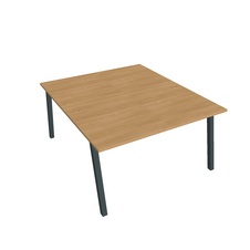HOBIS kancelársky stôl zdvojený - USD A 1400, dub - 1