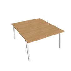 HOBIS kancelársky stôl zdvojený - USD A 1400, dub - 2