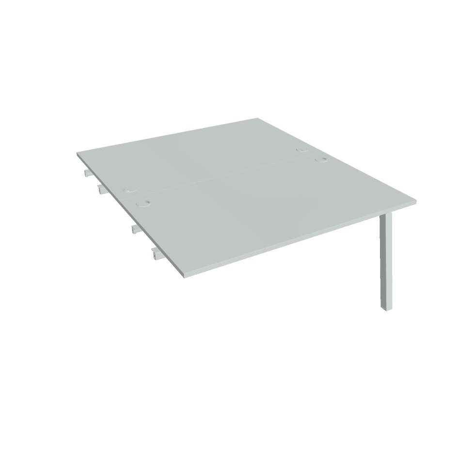 HOBIS prídavný stôl zdvojený - USD A 1400 R, šedá