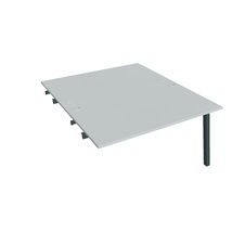 HOBIS prídavný stôl zdvojený - USD A 1400 R, šedá - 1