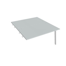 HOBIS prídavný stôl zdvojený - USD A 1400 R, šedá - 2