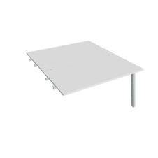 HOBIS prídavný stôl zdvojený - USD A 1400 R, biela