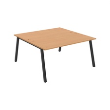 HOBIS kancelársky stôl zdvojený - USD A 1600, buk - 1