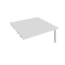 HOBIS prídavný stôl zdvojený - USD A 1600 R, biela