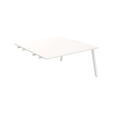 HOBIS prídavný stôl zdvojený - USD A 1600 R, biela - 2