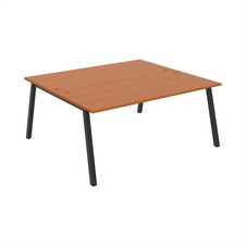 HOBIS kancelársky stôl zdvojený - USD A 1800, čerešňa - 1