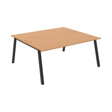 HOBIS kancelársky stôl zdvojený - USD A 1800, buk - 1