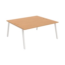 HOBIS kancelársky stôl zdvojený - USD A 1800, buk - 2