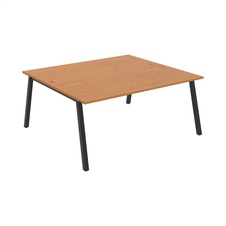 HOBIS kancelársky stôl zdvojený - USD A 1800, jelša - 1