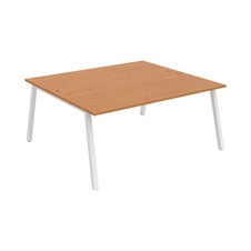 HOBIS kancelársky stôl zdvojený - USD A 1800, jelša - 2