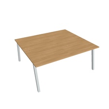 HOBIS kancelársky stôl zdvojený - USD A 1800, dub
