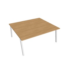 HOBIS kancelársky stôl zdvojený - USD A 1800, dub - 2