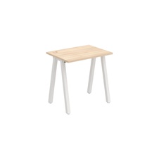 HOBIS kancelársky stôl rovný - UE A 800, hĺbka 60 cm, agát - 2