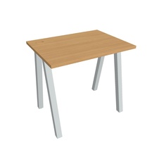 HOBIS kancelársky stôl rovný - UE A 800, hĺbka 60 cm, buk