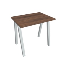HOBIS kancelársky stôl rovný - UE A 800, hĺbka 60 cm, orech