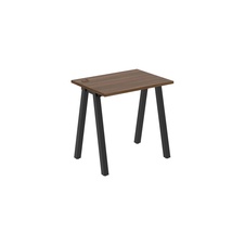 HOBIS kancelársky stôl rovný - UE A 800, hĺbka 60 cm, orech - 1