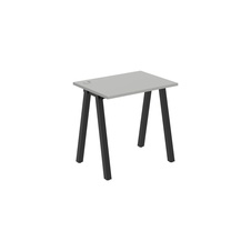 HOBIS kancelársky stôl rovný - UE A 800, hĺbka 60 cm, šedá - 1