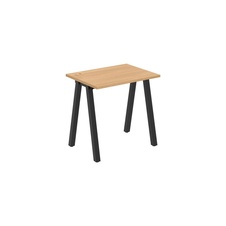 HOBIS kancelársky stôl rovný - UE A 800, hĺbka 60 cm, dub - 1