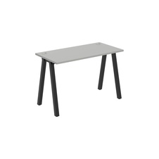 HOBIS kancelársky stôl rovný - UE A 1200, hĺbka 60 cm, šedá - 1