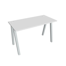 HOBIS kancelársky stôl rovný - UE A 1200, hĺbka 60 cm, biela
