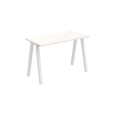HOBIS kancelársky stôl rovný - UE A 1200, hĺbka 60 cm, biela - 2