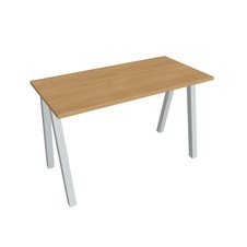 HOBIS kancelársky stôl rovný - UE A 1200, hĺbka 60 cm, dub