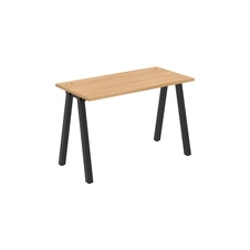 HOBIS kancelársky stôl rovný - UE A 1200, hĺbka 60 cm, dub - 1