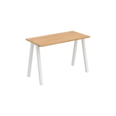 HOBIS kancelársky stôl rovný - UE A 1200, hĺbka 60 cm, dub - 2